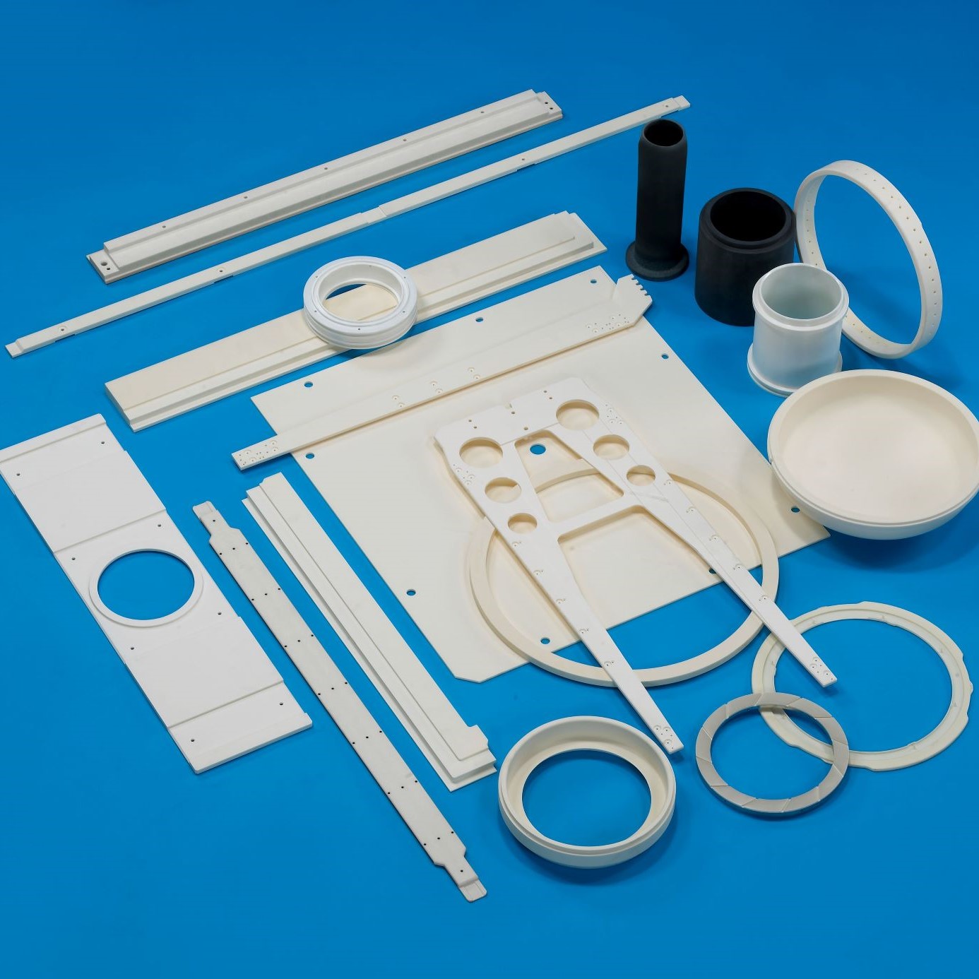 Parts for opto-electronic processing equipment