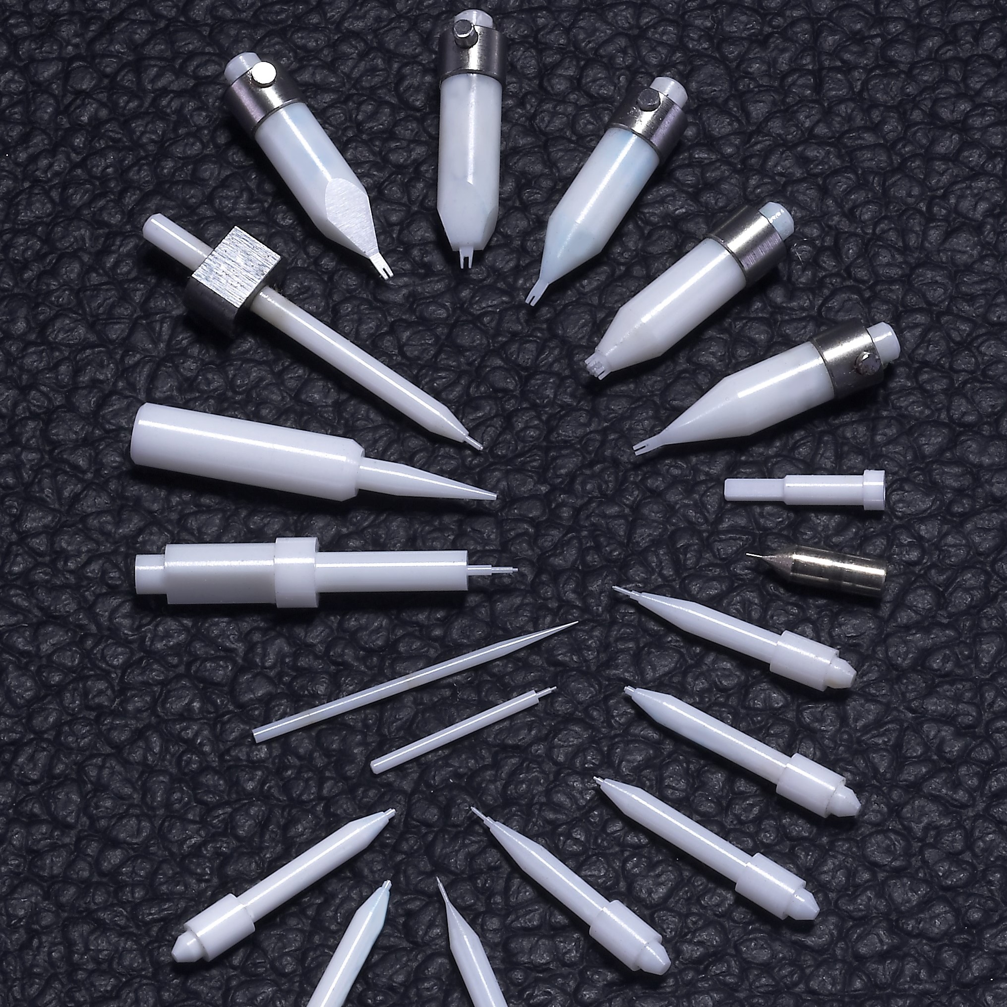 Ceramic wire/wedge bond tools