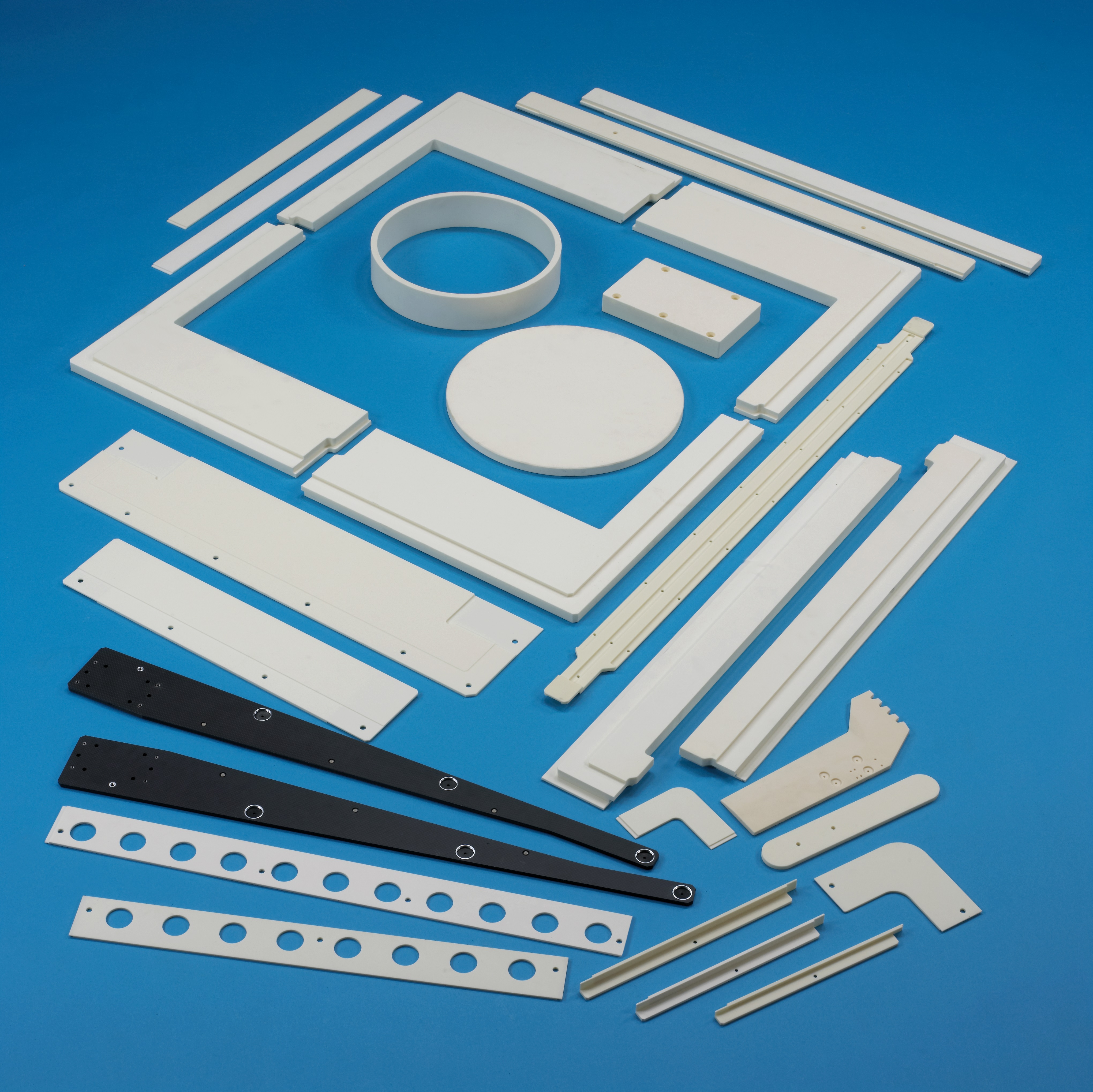 Parts for opto-electronic processing equipment